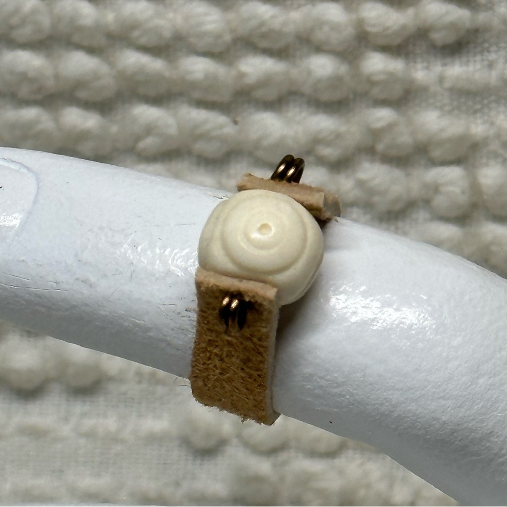 Handmade Leather Ring